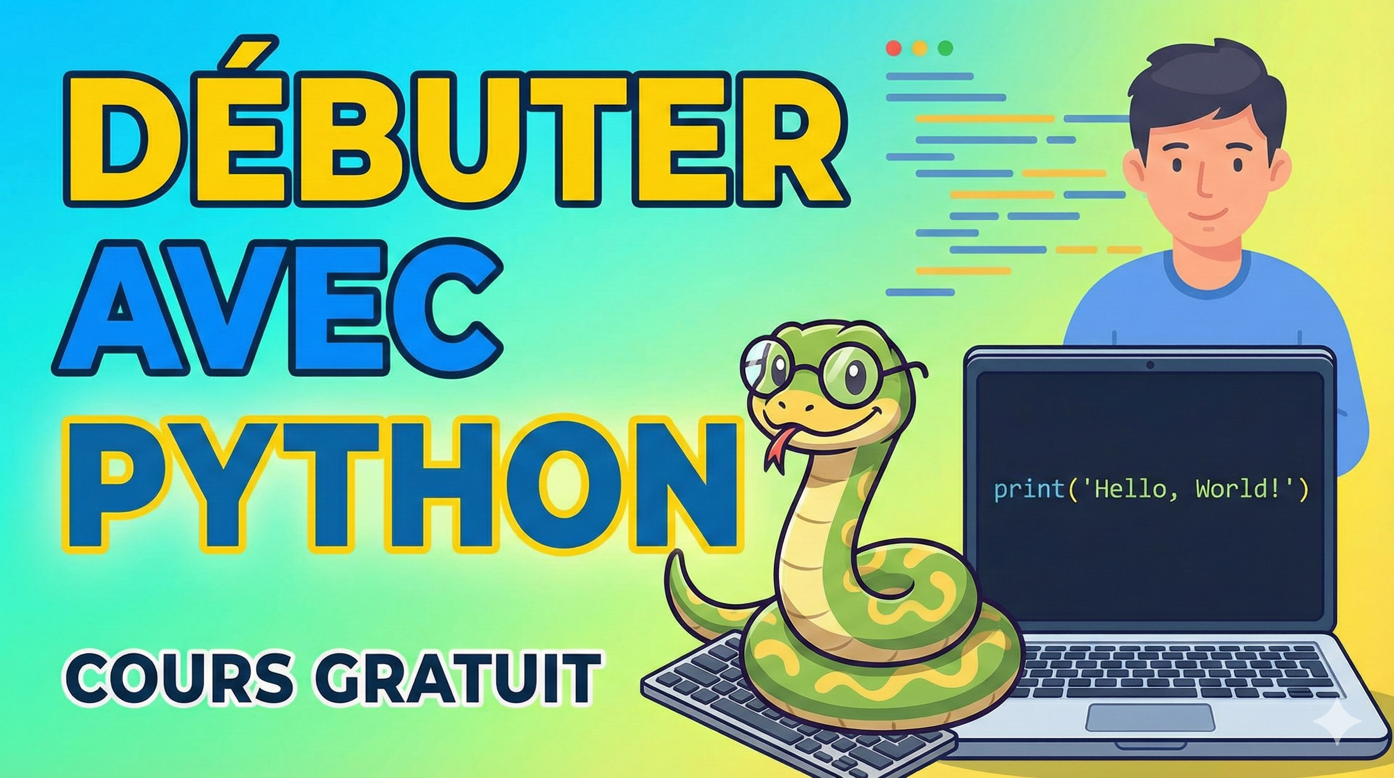 Image des cours sur Débuter sur Python